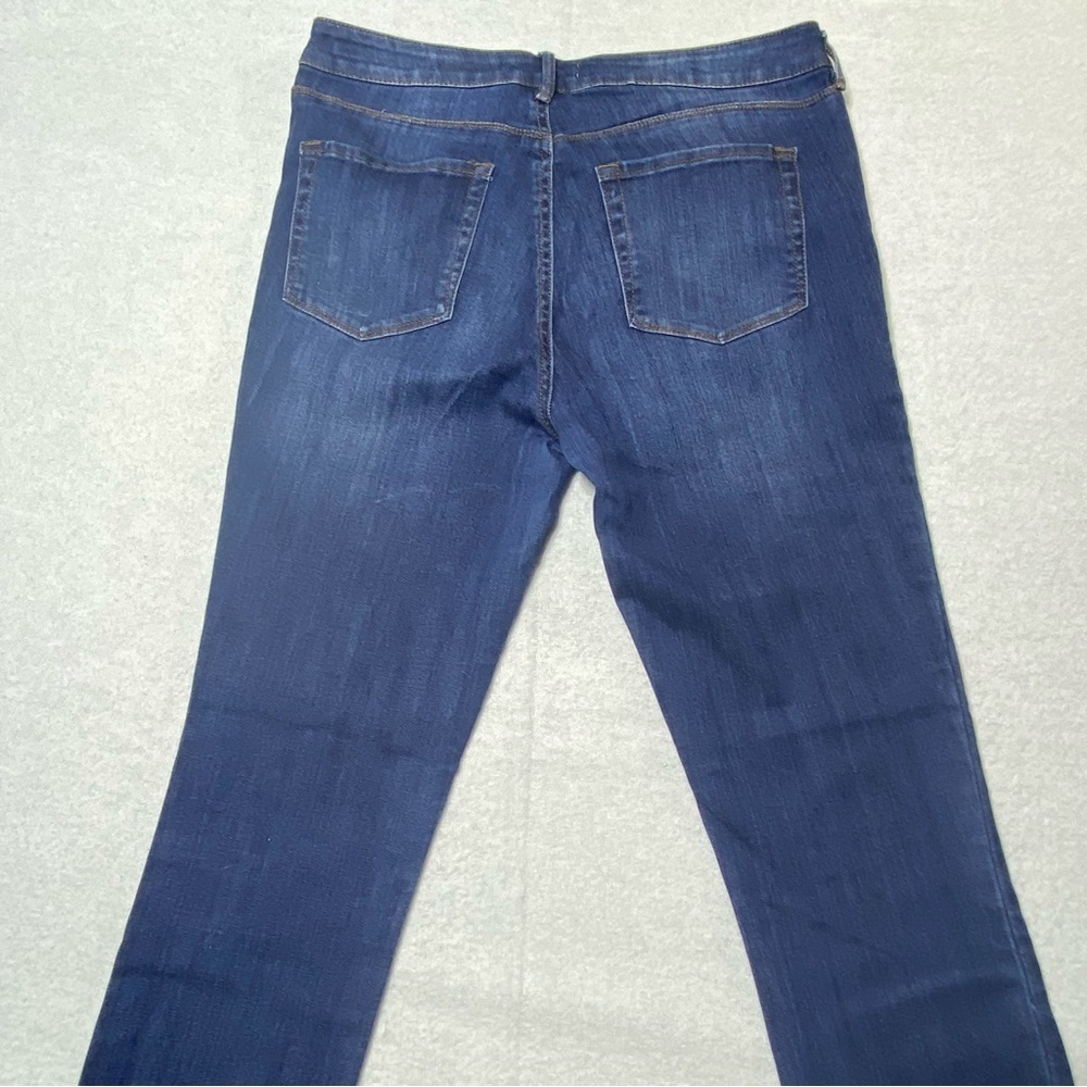 PACSUN Jeans Women's 29L Blue Mid Rise Skinniest Whiskering Stretch Casual Denim - Picture 7 of 13